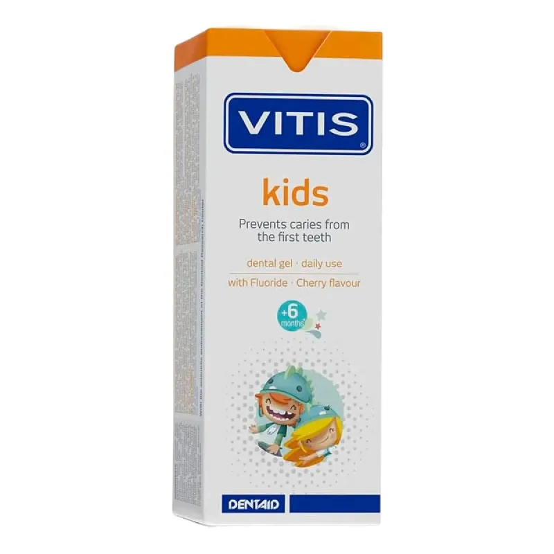 Vitis Kids Gel Dentrífico, 50ml | Farmacia Barata
