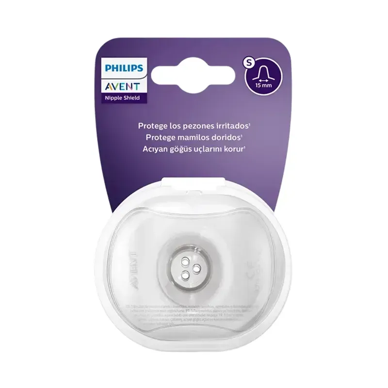 Philips Avent Pezoneras Silicona Talla S, 2 unidades. | Farmacia Barata