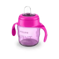 Philips Avent Vaso Niña Boquilla Blanda, 200 ml.