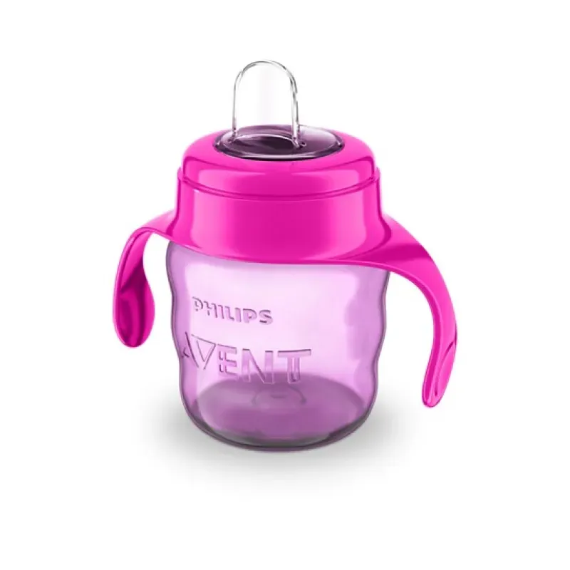 Philips Avent Vaso Niña Boquilla Blanda, 200 ml | Farmacia Barata