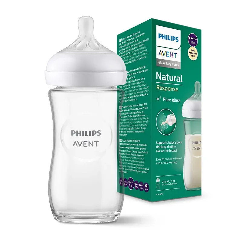 Philips Avent Biberón Natural Response, 240 ml | Farmacia Barata