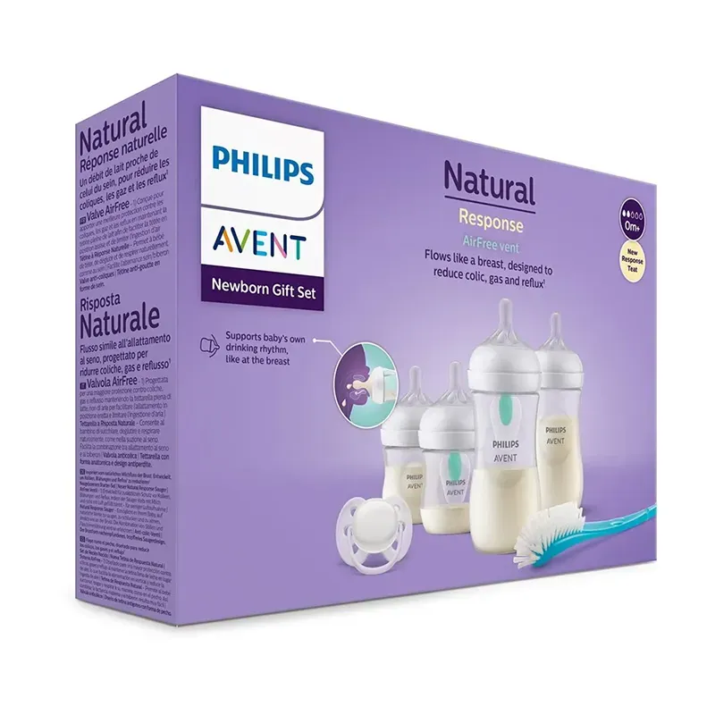 Philips Avent Pack Natural Response, 2 biberones + chupete | Farmacia Barata Philips Avent Pack Natural Response, 2 biberones + chupete | Farmacia Barata