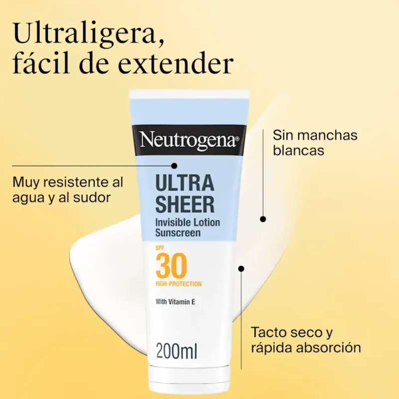 Neutrogena Sun Loción Hidratante SPF30 | Farmacia Barata
