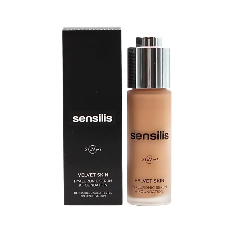 Sensilis Velvet HA Serum&Foundation 05 Sand | Farmacia Barata