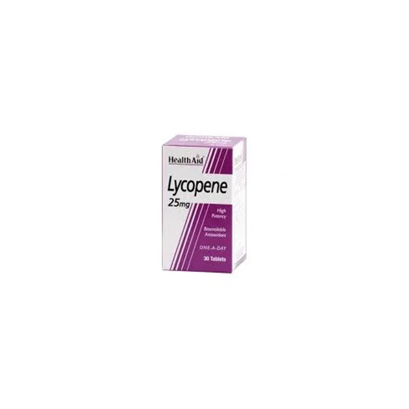 Licopeno Health Aid 25 mg 30 comp. | Farmacia Barata