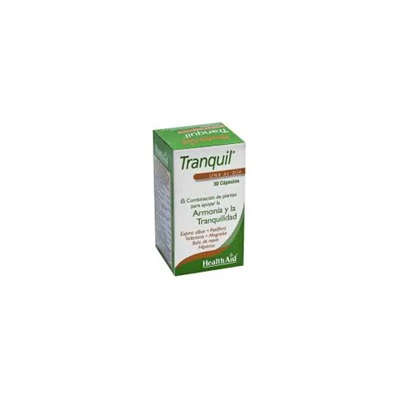 Health Aid Tranquil 30 cápsulas | Farmacia Barata