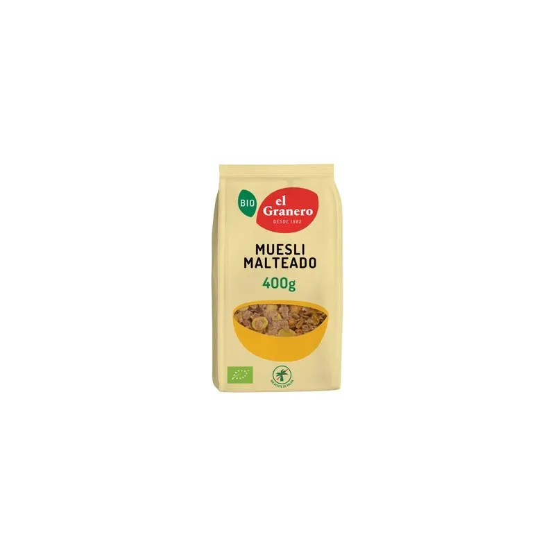 Granero Muesli Malteado 400 g Bio | Farmacia Barata