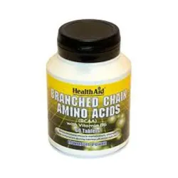 Health Aid BCAA Aminoácidos Ramificados, 60 Comprimidos