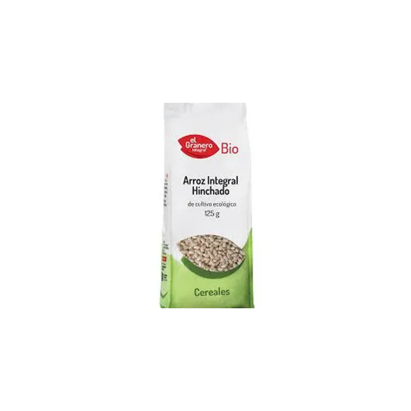 El Granero Arroz Integral Hinchado Bio 125 g | Farmacia Barata