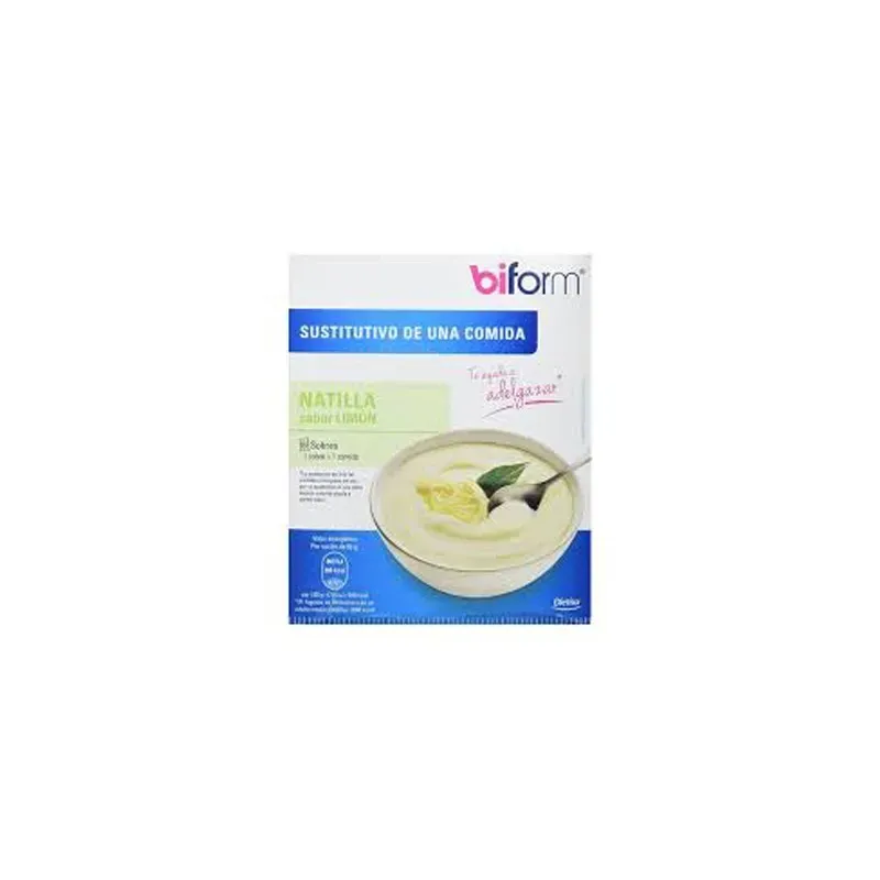 Dietisa Biform Natillas Limón 6 Sobres | Farmacia Barata