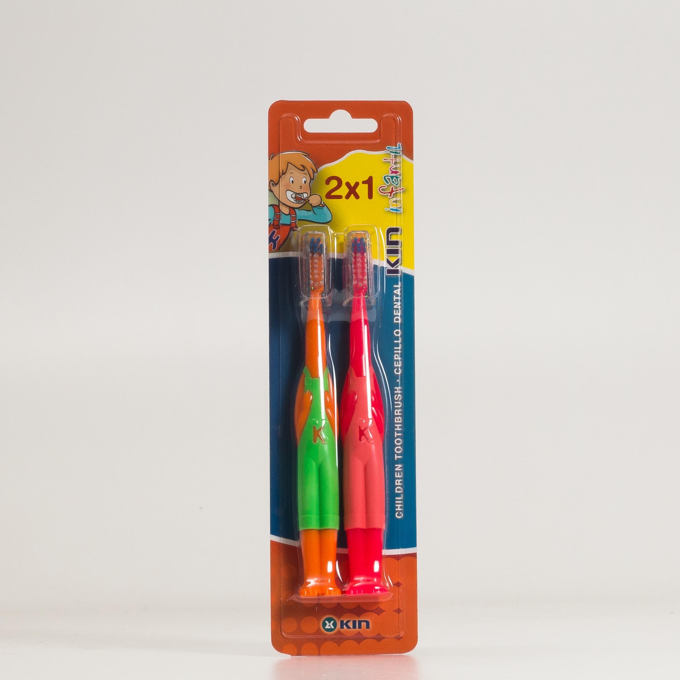 Kin Cepillo Dental Infantil, 2x1.