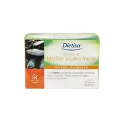 Dietisa Mejillón Labio Verde, 84 cápsulas