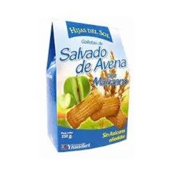 Hijas De Sol - Galletas de Avena y Manzana, 12 unidades