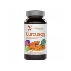 Mundo Natural Curcusan, 60 Cápsulas