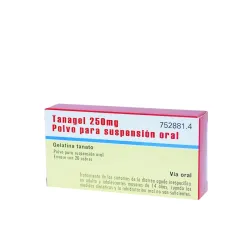 Tanagel 250mg, 20 sobres