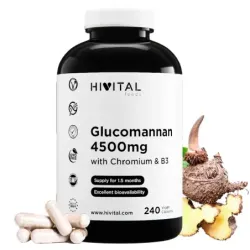 Hivital Glucomanano 4500 mg, 240 cápsulas