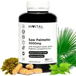 Hivital Saw Palmetto 3000 mg, 180 cápsulas