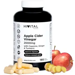 Hivital Vinagre de Manzana 2000 mg, 180 cápsulas