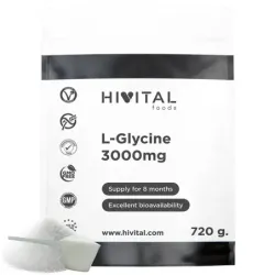 Hivital L-Glicina 3000 mg, 720 gr