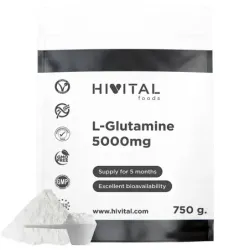 Hivital L-Glutamina 5000 mg, 750 gr
