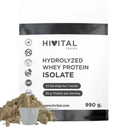 Hivital Proteína Aislada de Suero de Leche ISOLATE, 1 kg