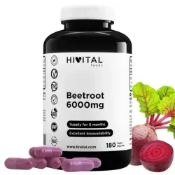 Hivital Remolacha 6000 mg, 180 cápsulas