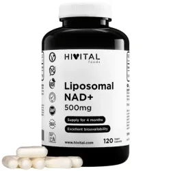 Hivital NAD+ Liposomal 500 mg, 120 cápsulas