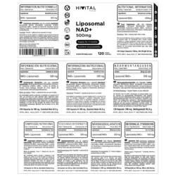 Hivital NAD+ Liposomal 500 mg, 120 cápsulas veganas | Farmacia Barata Hivital NAD+ Liposomal 500 mg, 120 cápsulas veganas | Farmacia Barata