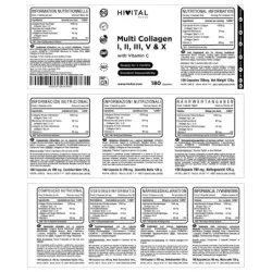 Hivital Multi Colageno Hidrolizado, 180 cápsulas | Farmacia Barata Hivital Multi Colageno Hidrolizado, 180 cápsulas | Farmacia Barata