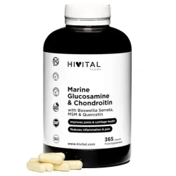 Hivital Glucosamina Marina con Condroitina, 365 cápsulas