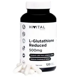 Hivital L-Glutation Reducido 500 mg, 120 cápsulas