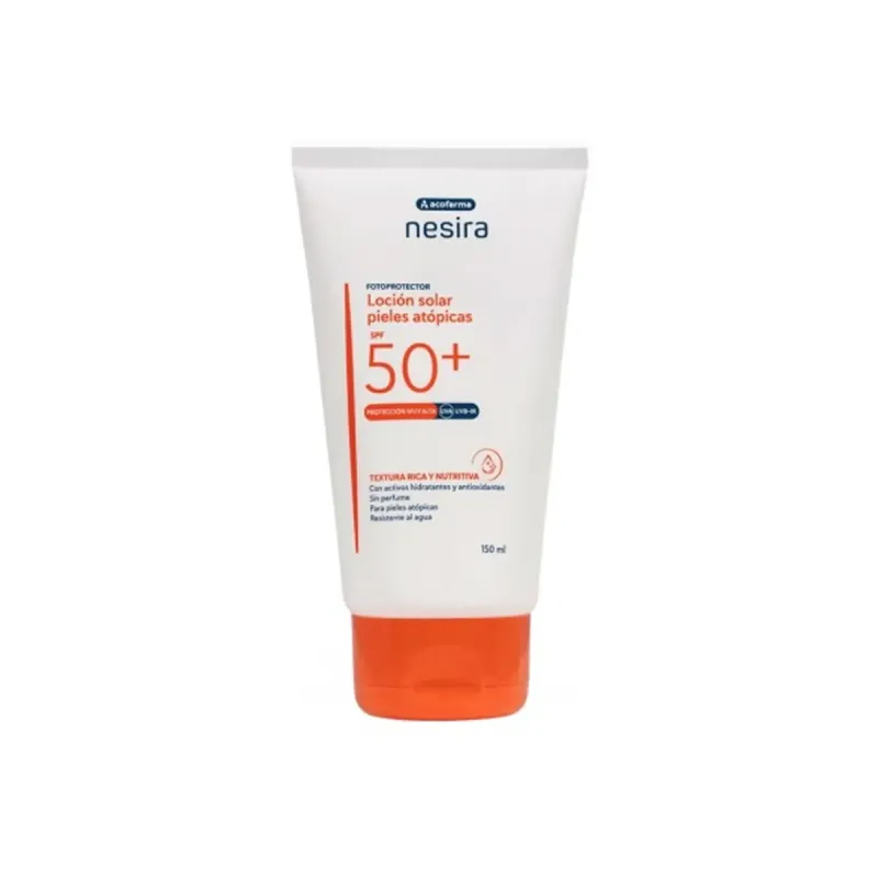 Acofar Nesira Loción Sol Atópica SPF50+ | Farmacia Barata