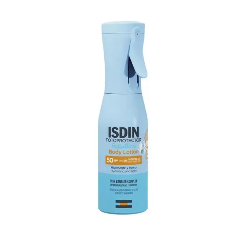 Isdin Fotoprotector Pediatrics Lotion Spray SPF50 | Farmacia Barata Isdin Fotoprotector Pediatrics Lotion Spray SPF50 | Farmacia Barata