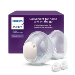 Philips Avent Accesorio Extractor Eléctrico Manos Libres - Vasos Colectores Doble