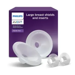 Philips Avent Extractor Eléctrico Manos Libres- Protectores de Pezón Grandes