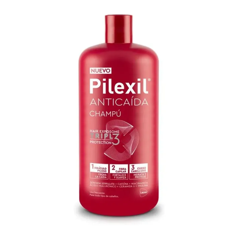 Pilexil Champú Anticaída Triple Protection 900 ml | Farmacia Barata Pilexil Champú Anticaída Triple Protection 900 ml | Farmacia Barata