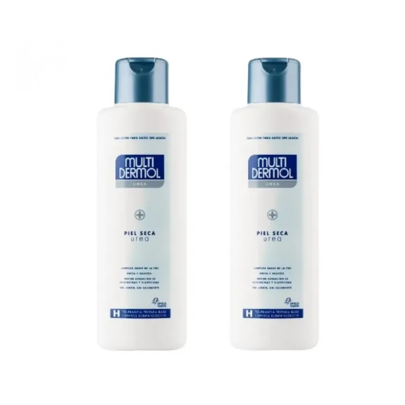 Multidermol Urea Gel Duplo 750 ml x2 | Farmacia Barata Multidermol Urea Gel Duplo 750 ml x2 | Farmacia Barata