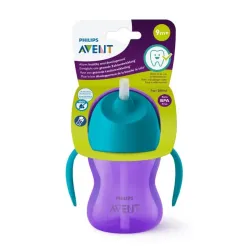 Philips Avent Vaso Con Pajita y Asas 210 ml + 6M