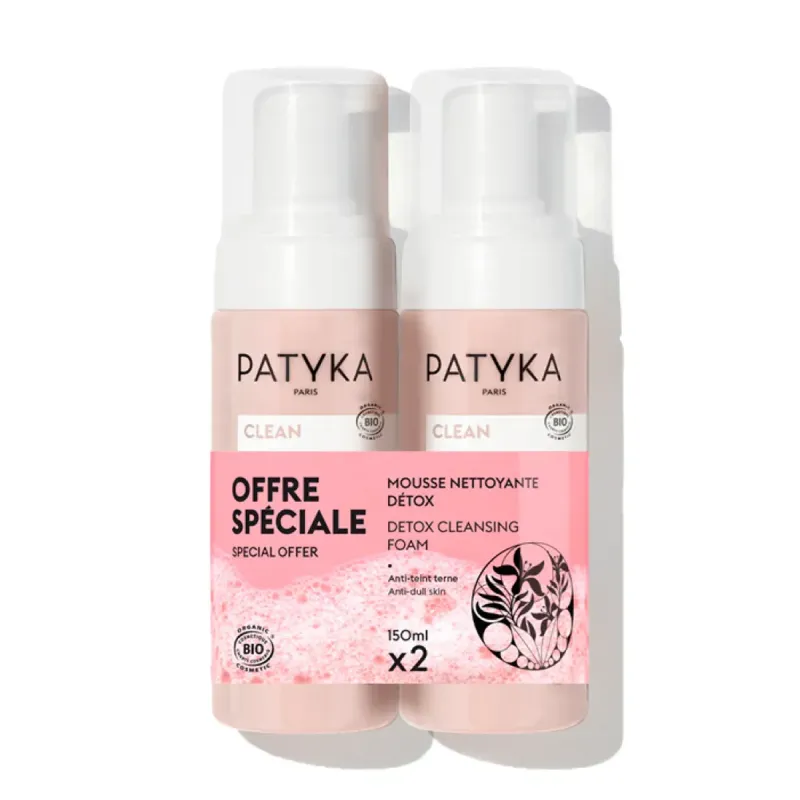 Patyka Duo Espuma Limpiadora Detoxificante 2x150ml | Farmacia Barata