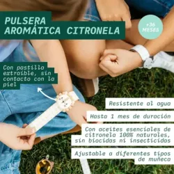 Suavinex Pulsera Citronela Niños Elefante 1 ud + 2 Recambios | Farmacia Barata