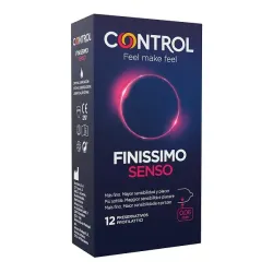 Control Finissimo Senso, 12 preservativos.