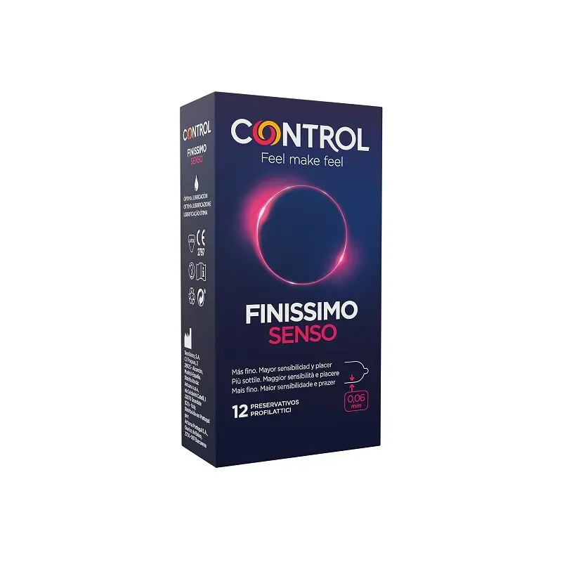 Control Finissimo Senso, 12 preservativos| Farmacia Barata