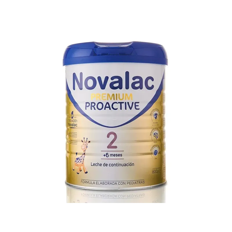 Novalac Premium Proactive 2 leche de continuación +6M, 800 g