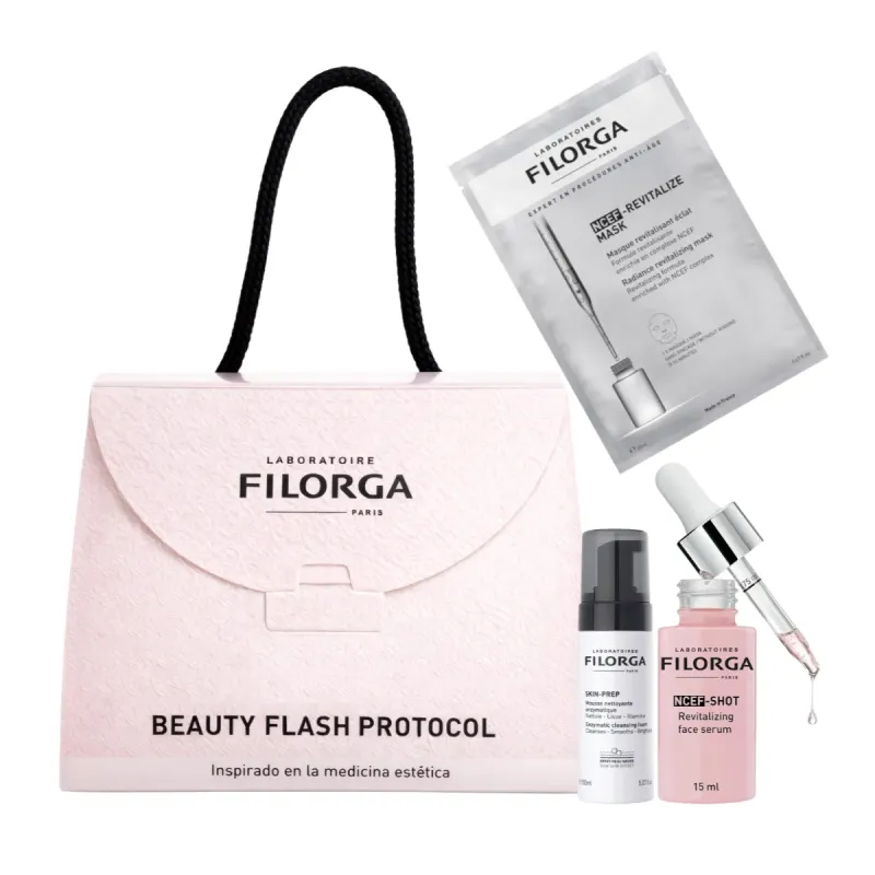 Filorga NCEF Beauty Flash Protocol Pack | Farmacia Barata
