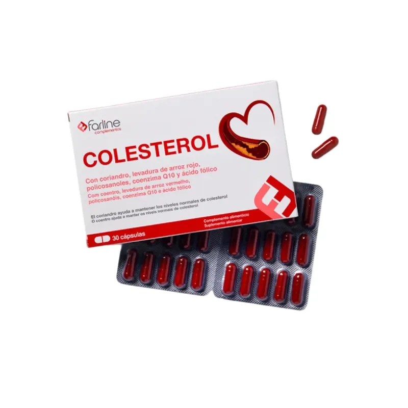 Farline Colesterol 30 cápsulas | Farmacia Barata Farline Colesterol 30 cápsulas | Farmacia Barata