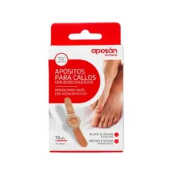Aposan Apósito Callos con Ácido Salicílico, 10 unidades