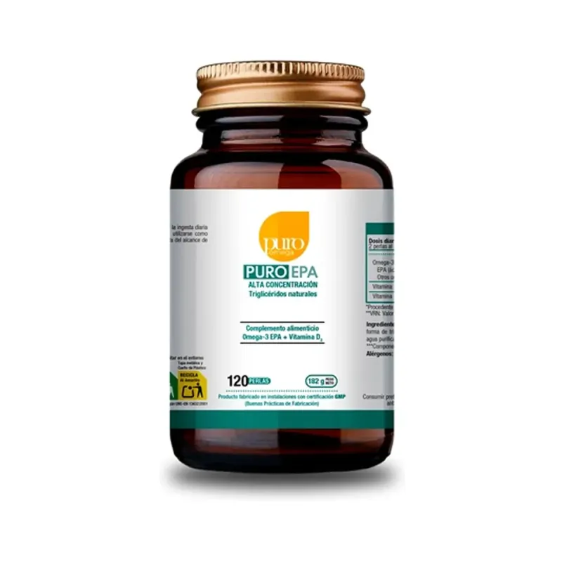 Puro Omega Puro EPA 120 perlas | Farmacia Barata