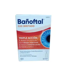 Bañoftal Ojo Irritado, 15 monodosis