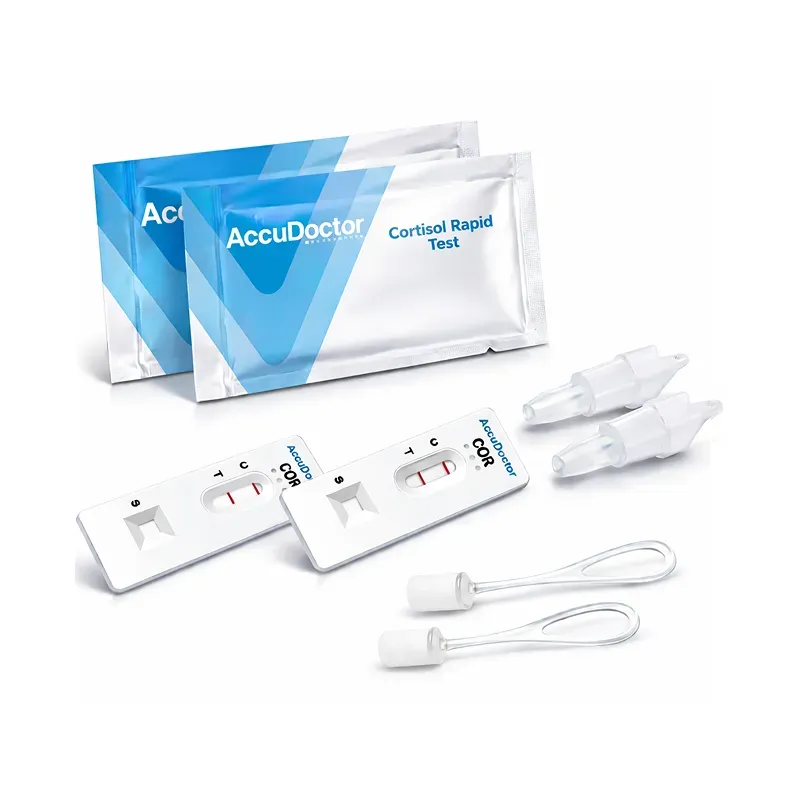 Accudoctor Test Cortisol en Saliva 2 Uds | Farmacia Barata