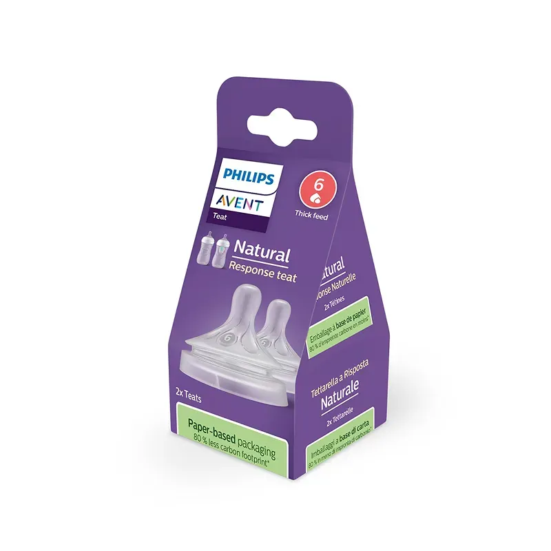 Avent Tetinas Natural Response Flujo 6 Líquidos Espesos | Farmacia Barata